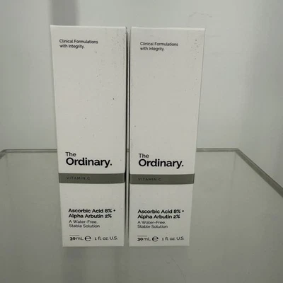 The Ordinary Ascorbic Acid 8% + Alpha Arbutin 2% Serum — 2 × 1 fl oz - Imagem 1 de 3