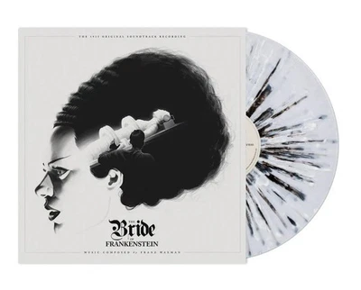 The Bride of Frankenstein Original Soundtrack LP Vinyl SEALED 2020 Black & White - Image 1 of 4