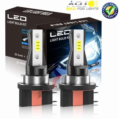 2pc H15 LED Headlights High Beam Bulbs For Mercedes-Benz Sprinter 1500 2019-2023 Foto 1 de 4