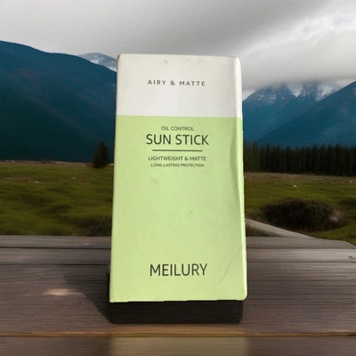 Meilury Sun Stick Lightweight and Matte Oil Control Long lasting - Image 1 of 3