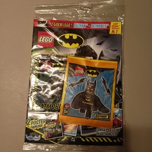 Lego Batman Magazine 1 con Minifigure Batman + Batmobile - NUOVO - Picture 1 of 1