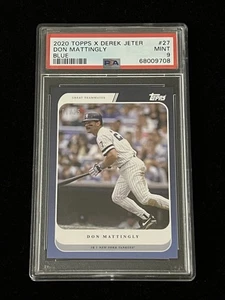 Topps X Derek Jeter Great Teammates Don Mattingly #27 2020 azul/25 - Imagen 1 de 3