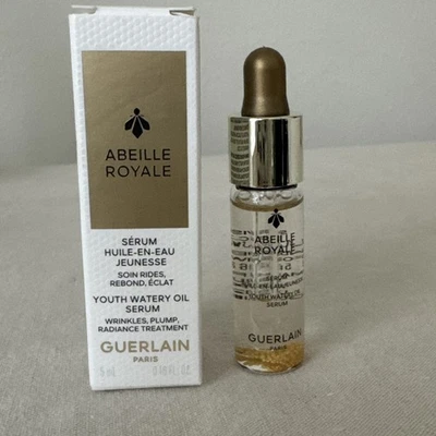 Guerlain Abeille Royale 青春水精油旅行 0.16 盎司/5 毫升全新带盒 — 第 1/4 张图片
