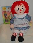 Raggedy Ann & Andy Color Book And Doll Lot  - 25" Applause Ann With Tags