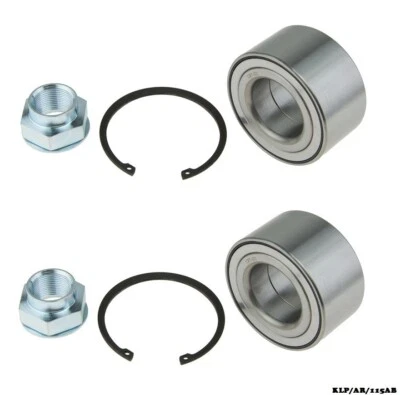 2 x Kit de cojinetes de rueda delantera para ALFA ROMEO SPIDER 1998-2005 KLP/AR/115AB Foto 1 de 4