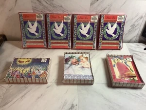 4 Boxes UNUSED FANTUS & 3 American greeting , sealed 102 cards ๐ด - Picture 1 of 8
