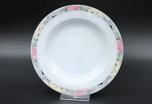 Form Marienbad Ingres Weiss Blumenrand Suppenteller Teller Porzellan Ø 22 cm - Bild 1 von 4