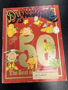 Dynamite Magazine #50 The Best of Dynamite Issue Cover August Good w/Poster - Picture 1 of 1