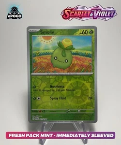 JCC Pokémon Holo Inverso Holo Smoiv 021/198: Base Escarlata y Violeta NUEVO COMO NUEVO 🙂 - Imagen 1 de 2