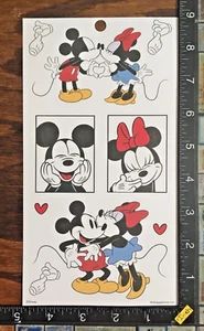 MICKEY & MINNIE MOUSE THE HAPPY PLANNER, UNA HOJA HERMOSAS PEGATINAS #THP22 - Imagen 1 de 2