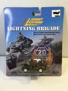 Johnny Lightning Lightning Brigade WWII Willy’s MB Scout Jeep White Lightning - Bild 1 von 14