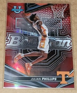 2023 BOWMAN UNIVERSITY BEST RED REFRACTOR JULIAN PHILLIPS #31 #'D 9/10 VOLS