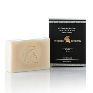 Hypoallergenic All Over Soap - The Golden Spartan - Picture 1 of 2