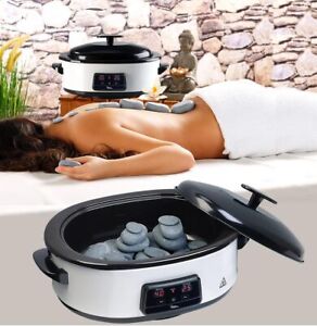 Hot Stone Massage Set Heater Basalt Spa Massage Stones Stones Warmer Heater