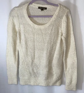 Tommy Bahama Gr. S weicher kuscheliger PULLOVER weiche Wolle grob locker gewebt creme - Bild 1 von 8
