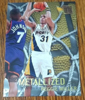 REGGIE MILLER, 1996-97 FLEER METAL METALIZED #129 - Image 1 of 2