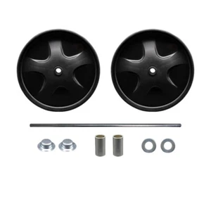 Kit de ruedas traseras de carro de limpieza para conserje de camarera de goma 6173L9 FG6173L90000 - SCC - Imagen 1 de 2