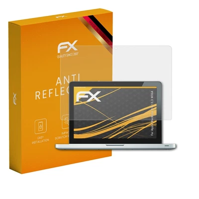 2x Screen Protection Film for Apple MacBook Pro 13,3 WXGA matt&shockproof - Image 1 of 4