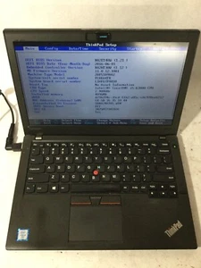 LENOVO THINKPAD X260 - BOOTS TO BIOS - INTEL I5 6300U - NO RAM - READ DESCRIP-BB - Picture 1 of 7