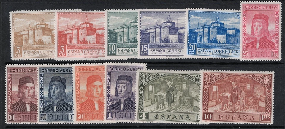 España SC# C 31 - C42 Como Nuevo Nunca Firmado / Juego Limpio - S25918 Foto 1 de 1