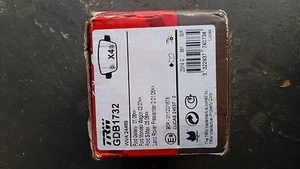 TRW GDB1732 Rear Brake Pads fit Ford Focus, Mondeo, Kuga/Volvo S80, V70, XC70 - Picture 1 of 2