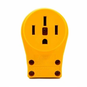 Camco 55353 Replacement Receptacle with Power Grip Handle - 50 AMP Female- DCSO - Bild 1 von 2