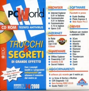 PC WORLD - CD ROM - SOFTWARE - TRICKS UND GEHEIMNISSE - SIEHE FOTOS FÜR DETAILS - Bild 1 von 2
