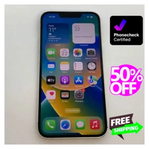 Apple iPhone 13 128/512GB CDMA/GSM Unlocked Verizon -Midnight Blue Red- Pristin - Picture 1 of 9