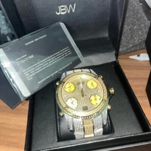 JBW Men's Two tone Silver and Gold Watch - Picture 1 of 4