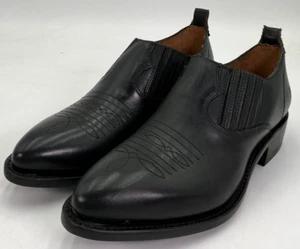 Frye Billy Pointed Toe Women's Size 9 Black Leather Bootie NIB - Picture 1 of 10