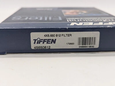 Tiffen 4x5.65" 812 Warming Glass Filter 81-Two 81-2 MFR #45650812 - Image 1 of 4