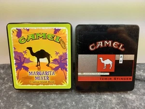2x camel 20 cigarette tins. U.S.A - Picture 1 of 6