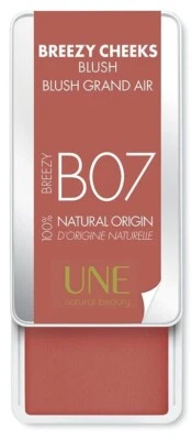 UNE NATURAL BEAUTY UNE NATURAL BOURJOIS TEINT FARD A JOUES BLUSH BREEZY CHEEKS B07 BRUN VAL 23€