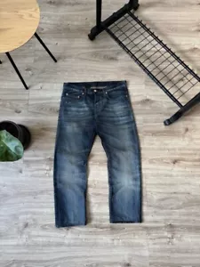 Pantalones de mezclilla pintados vintage Dior Hedi Slimane para hombre talla 32 - Imagen 1 de 14