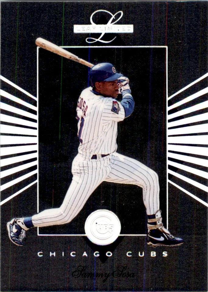 1994 LEAF LIMITED SAMMY SOSA CHICAGO CUBS #92 - Image 1 of 2