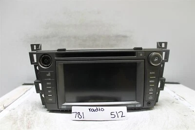 25894559 凯迪拉克 DTS 2009 - 2011 调幅调频收音机接收器 CD 播放器模块 512 7B1 — 第 1/4 张图片