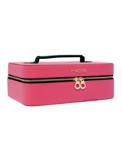 Brand NEW MOR Travel Train Case Mor Cosmetics Free Shipping - Picture 1 of 3