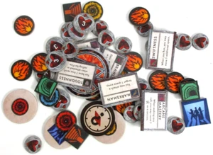 CTHULHU DEATH MAY DIE: Fear Of The Unknown TOKENS C-Mon NEW!! - Picture 1 of 3