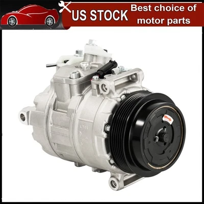 471-1474 A/C Compressor For Mercedes Benz C230 CLK350 SLK350 E350 AMG 1010806 Foto 1 de 4