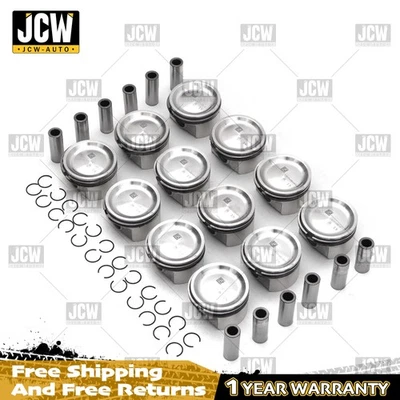 Conjunto de 12 anéis de pistão STD para Mercedes-Benz S650 S65 AMG W222 W221 M275 6.0 V12 - Imagem 1 de 4