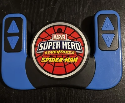 CONTROLADOR MARVEL SUPER HERO ADVENTURES SPIDER MAN SOMENTE PARA CARRO DE BUGGY DE BRINQUEDO - Imagem 1 de 4
