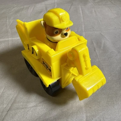 Vehículo y figura excavadora de escombros Paw Patrol usados Foto 1 de 4