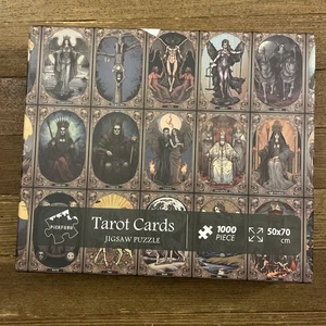 Cartas del Tarot Halloween 1000 Piezas Puzzle Completo NUEVO EN CAJA - Imagen 1 de 1