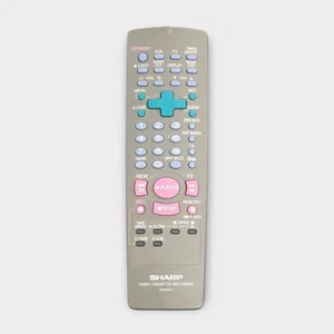 Sharp G0206AJ Genuine Remote Control For Video Cassette Recorder Tested Working - Picture 1 of 9