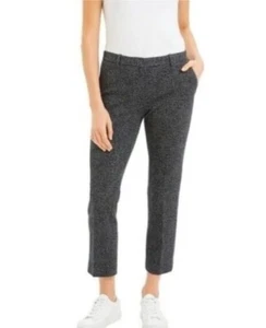 Theory Hose blau gesprenkelt Strick Wollmischung Schneiderhose C Größe 2 cropped - Bild 1 von 12