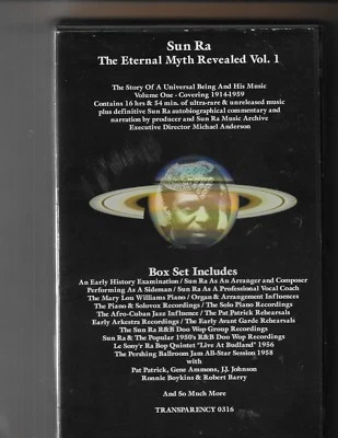The Eternal Myth Sun Ra 14 CD NEW Box Set Transparency Ac  - Imagem 1 de 4