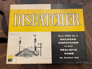 Dispatcher - 1st Printing - 1958 - Avalon Hill Rail Road Board Game