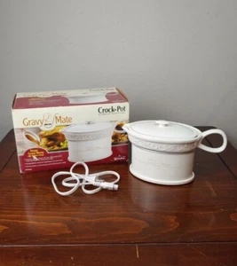 Rival® Crock-Pot SCVG000 18-Ounce Electric Gravy Warmer, White - Picture 1 of 15