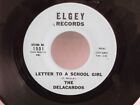 The Delacardos,Elgey 1001,&quot;Letter To A School Girl&quot;,US,7&quot;45,Blue labels,1959,M