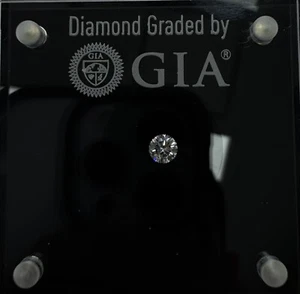 0.42 carat Natural Diamond | GIA certified | Shape - Round | Color- E | SI2 - Picture 1 of 6